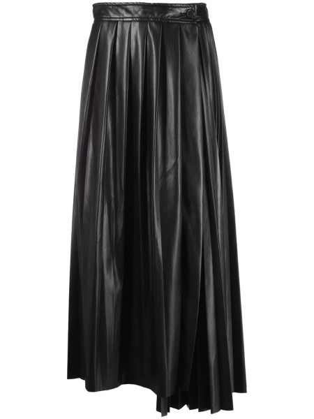 Shop MSGM Sales Skirts: Skirts MSGM, long skirt, high waist, lateral zip closure, without pockets, in eco-leather.

Composition: 100% polyester.
