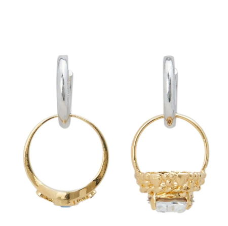 Shop Marni  Bijoux: Bijoux Marni, earrings in metal and stones.