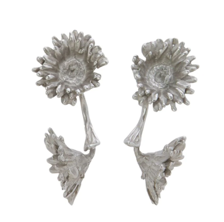 Shop Marni  Bijoux: Bijoux Marni, earrings, in metal, like a small flowers, handmade.