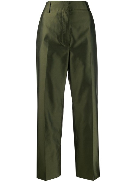 Shop Marni Sales Pants: Pants Marni, in green silk, 4 pockets, regular length, regular fit.

Composition: 100% silk.