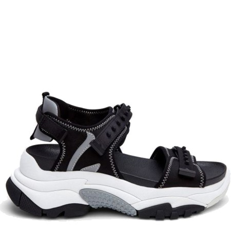 Shop Ash Sales Shoes: Shoes Ash, Adapt sandals, hybrid sneaker sandals, black pair features technical mesh straps and reinforced ankles.

Zeppa: 5 cm.