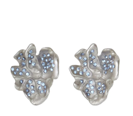 Shop Marni  Bijoux: Bijoux Marni, orecchini a forma di fiore, in metallo, realizzati a mano, con piccoli cristalli.
