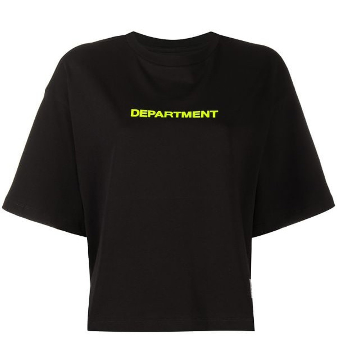 shop Department 5 Saldi T-shirts: T-shirts Department 5, modello corto e largo, manica corta, girocollo, scritta sul davanti fluorescente.

Composizione: 100% cotone. number 1843